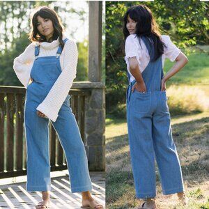 Harly Jae Oslo Overalls in Blue Denim XS